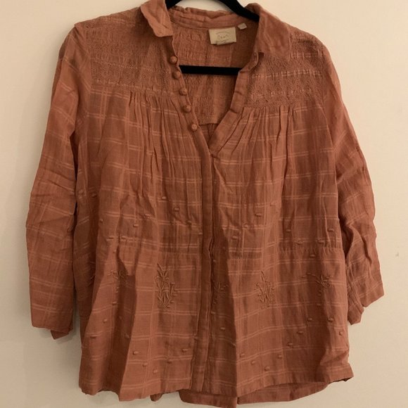 Vanessa Virginia Long sleeved blouse size 10 - Picture 1 of 2